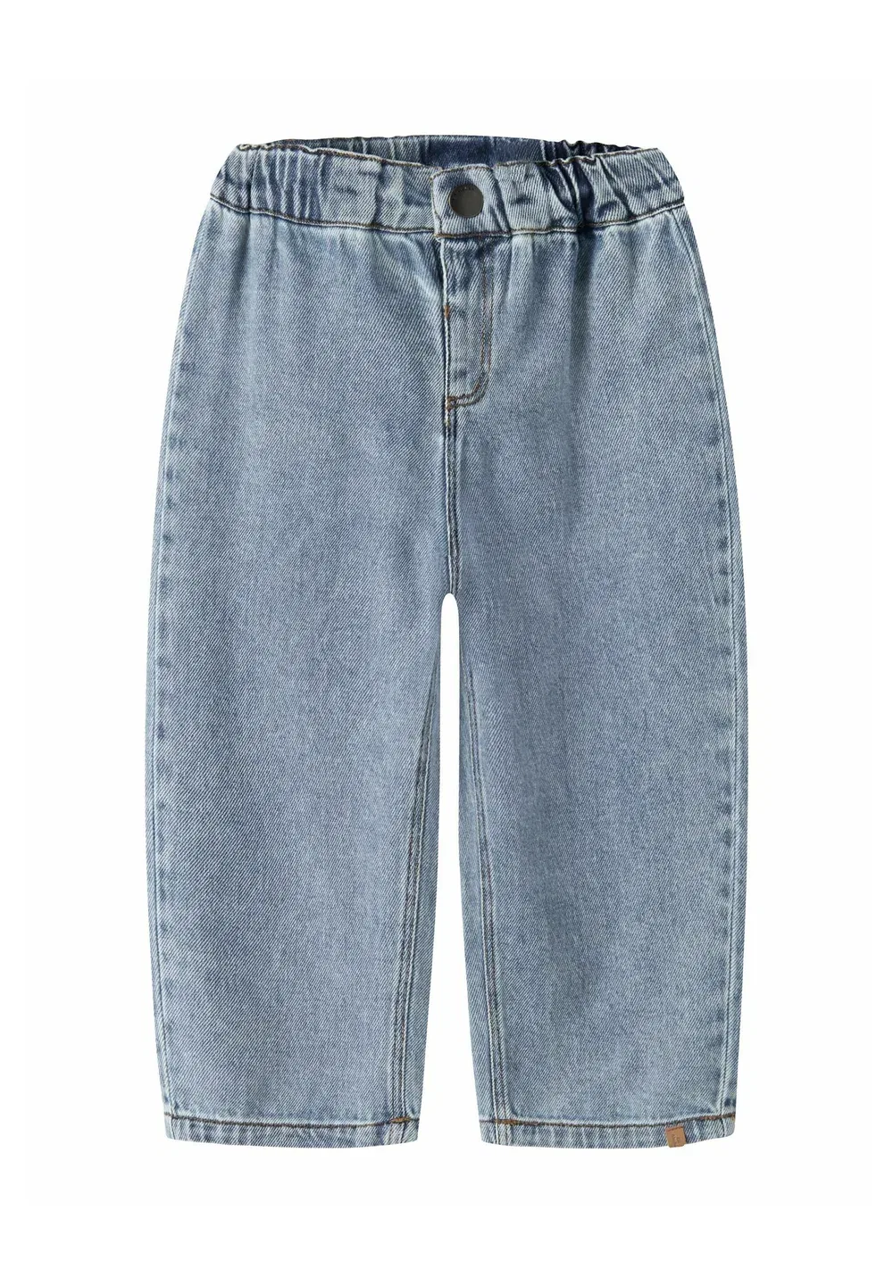 Джинсы с широкими штанинами - джинсы свободного кроя Lil' Atelier, Medium Blue Denim — фото 3