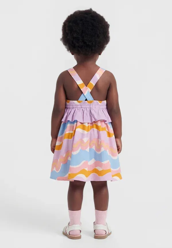 Комплект платье и брюки из вискозы и лиоцелла Baby woven dress set Stella Mccartney Kids, multi-coloured, мультиколор — фото 2