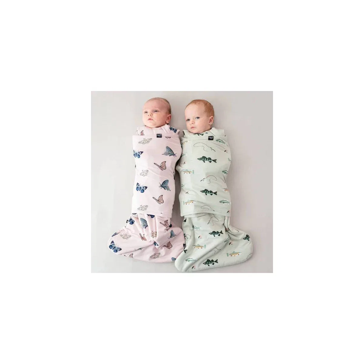 Детский спальный мешок с длинным рукавом Kyte Baby INFANT BASICS/FURNITURE, Blush Butterfly — фото 3