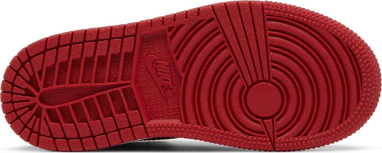 Кроссовки Air Jordan 1 Retro High OG PS Patent Bred, красный — фото 4