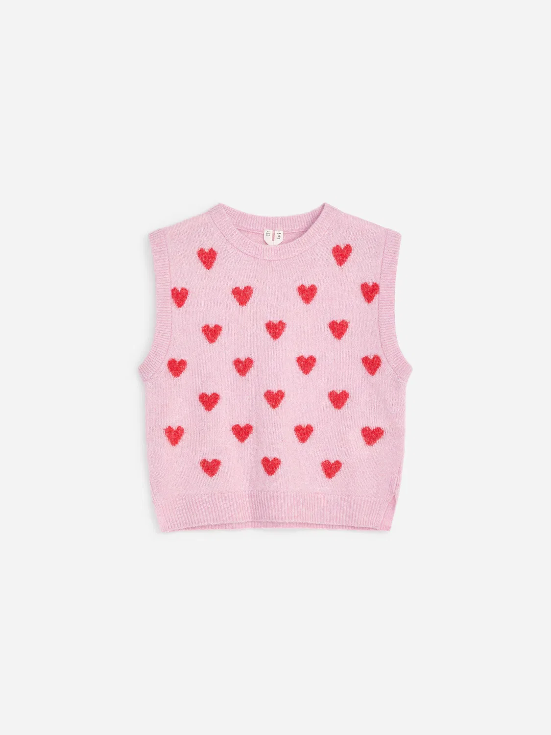 Жилет из шерстяной смеси Arket, Rosa/Rot