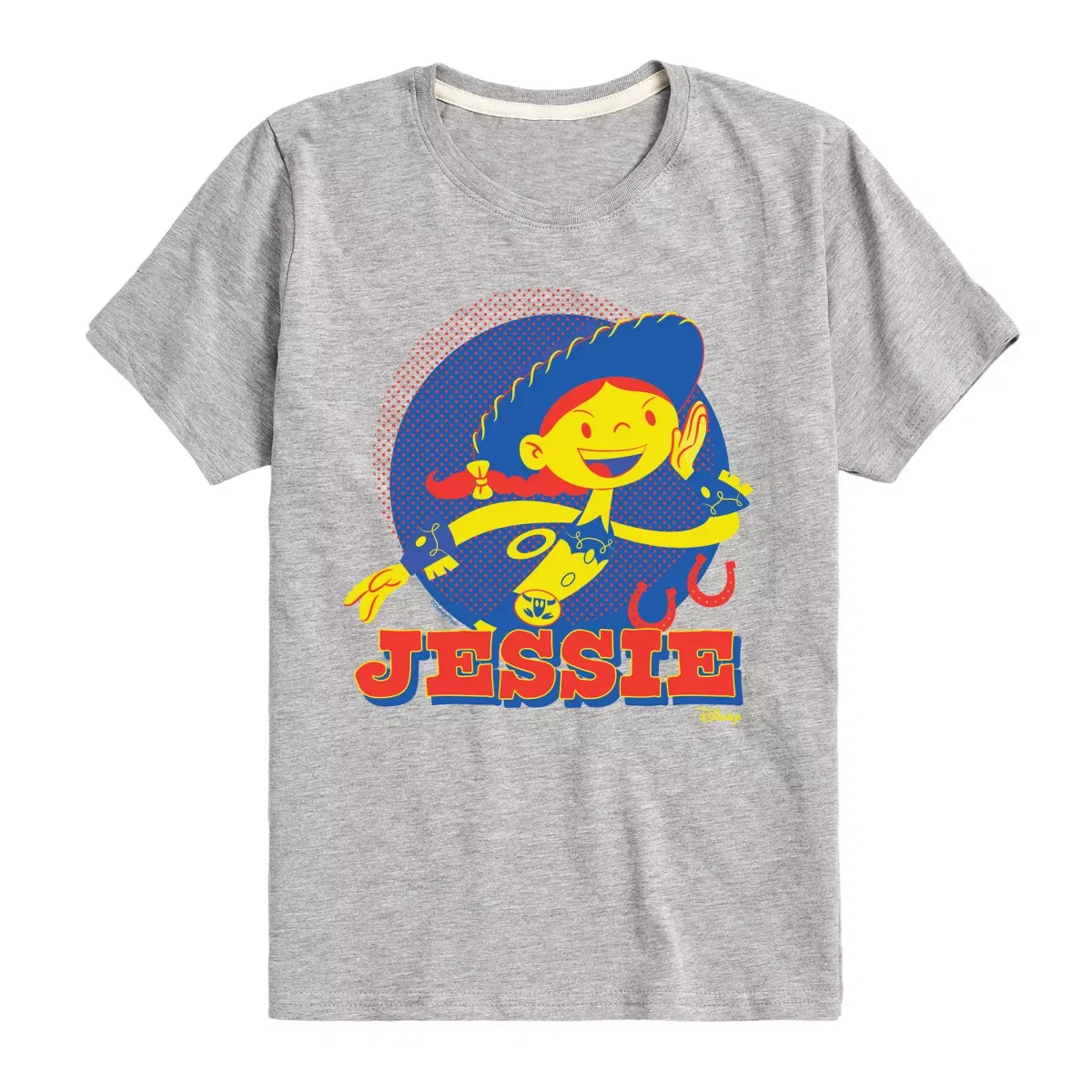 Детское футболка с принтом Jessie Graphic Disney, Athletic Heather