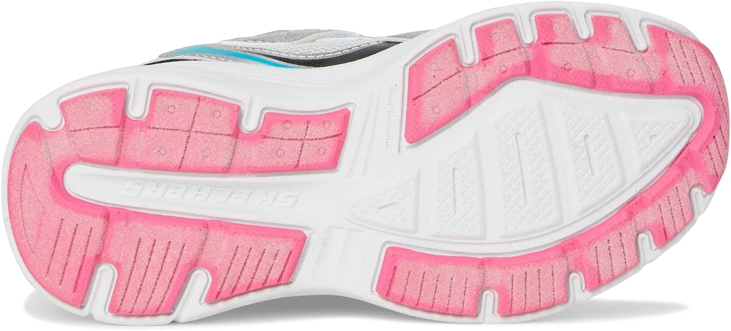 Детские кроссовки для девочек Vintage Tread Skechers, Silver/Multi — фото 4