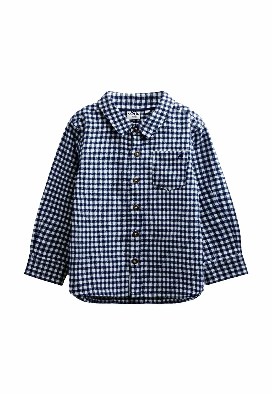 Рубашка с длинным рукавом - рубашка Jojo Maman Bébé, Navy Blue Gingham