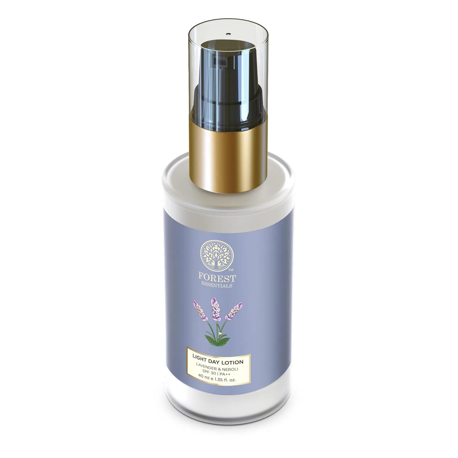 Лосьон Light Day Lavender and Neroli SPF25, Forest Essentials, 40 мл, Лаванда — фото 2