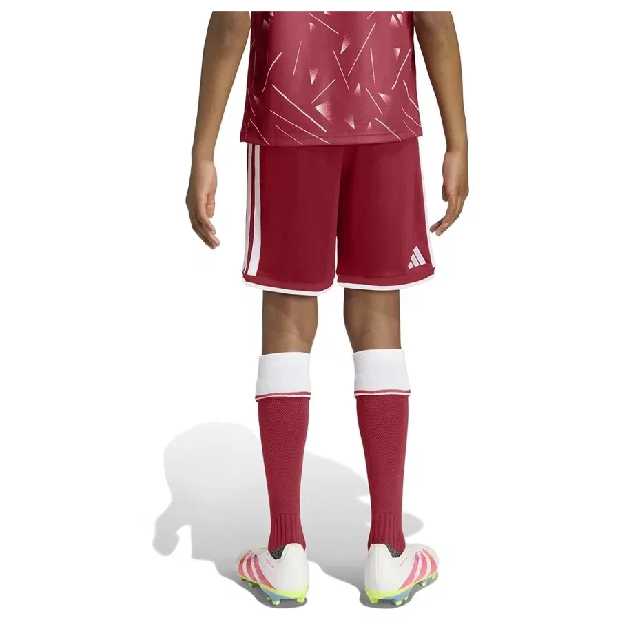 Детские шорты с технологией Climacool Lfc H Sho Y adidas, Бордовый — фото 3