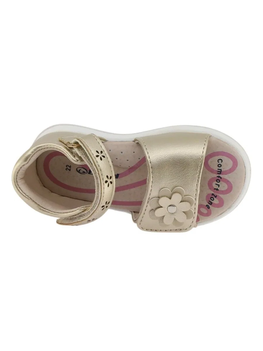 Сандалии Beppi 'Casual Sandal' золотого цвета — фото 3