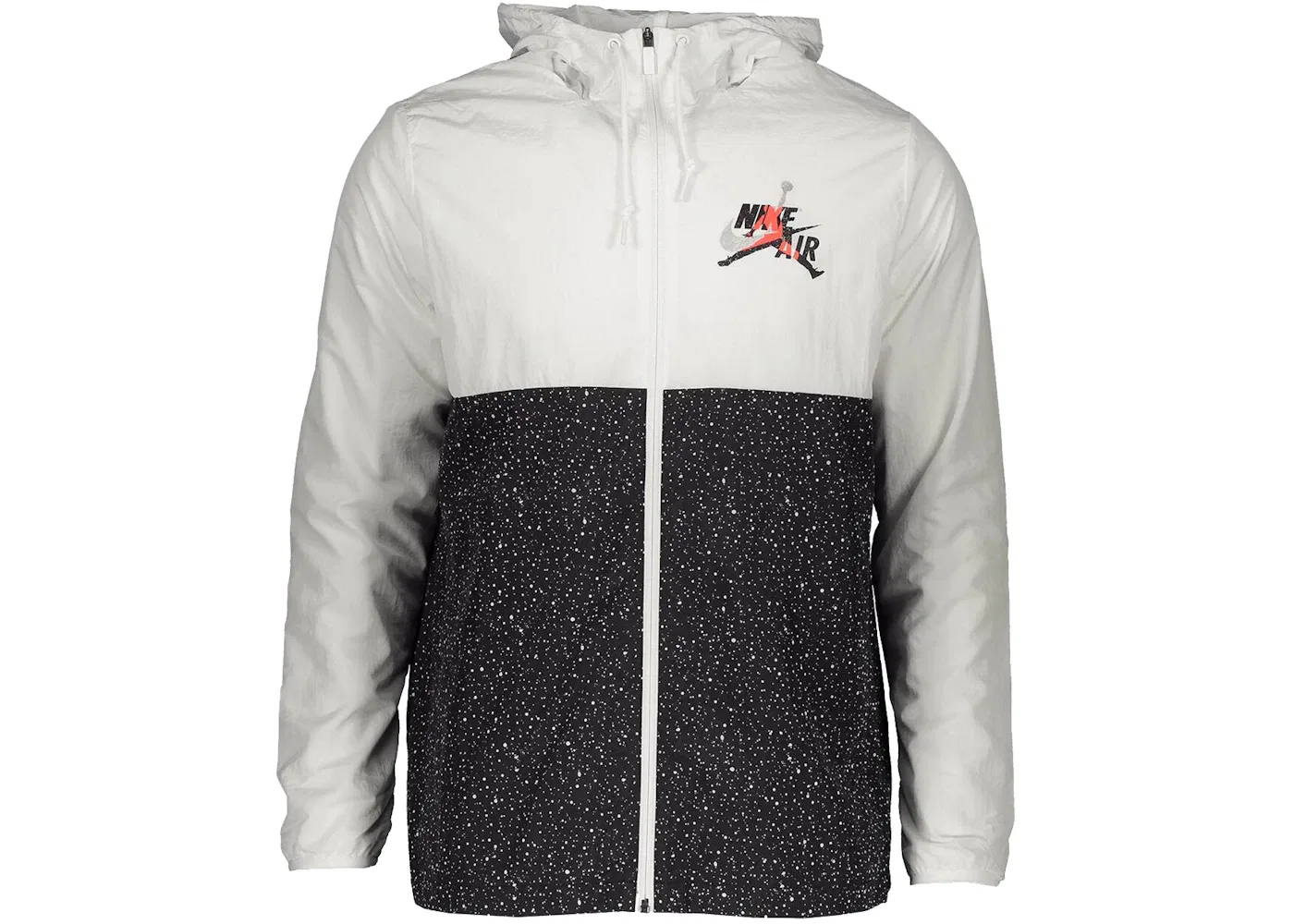 Мужская куртка с принтом Jordan Jacket, White/Black