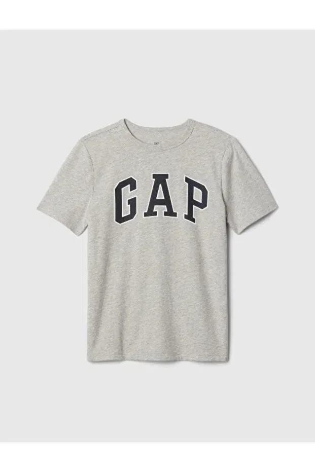 Детская футболка с принтом Gap, Gray