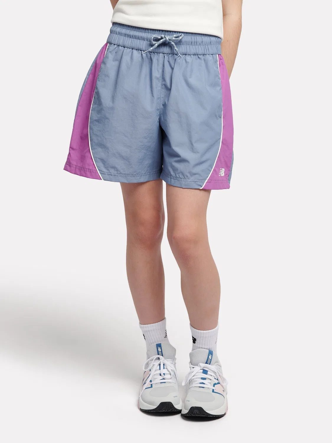 Шорты спортивные New Balance Light Blue, голубой