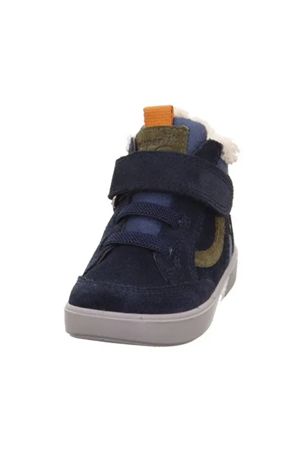 Детские туфли для девочек без каблука Superfit, Blue/Green — фото 3