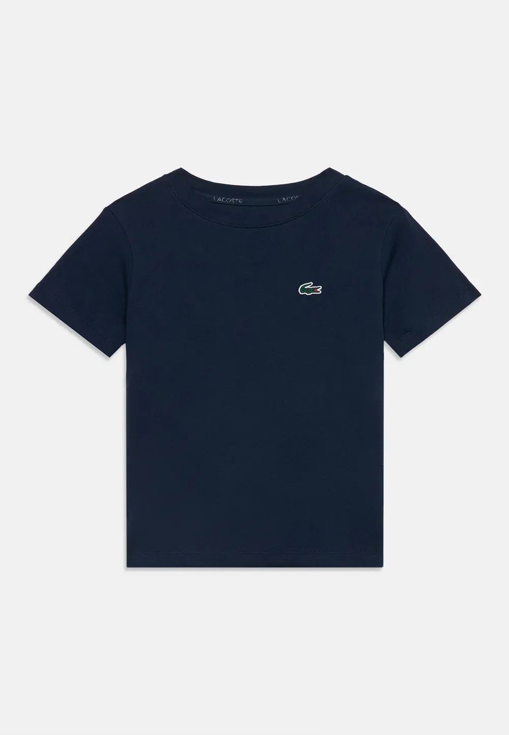 Классическая спортивная футболка с логотипом, унисекс - базовая футболка Lacoste, Marine