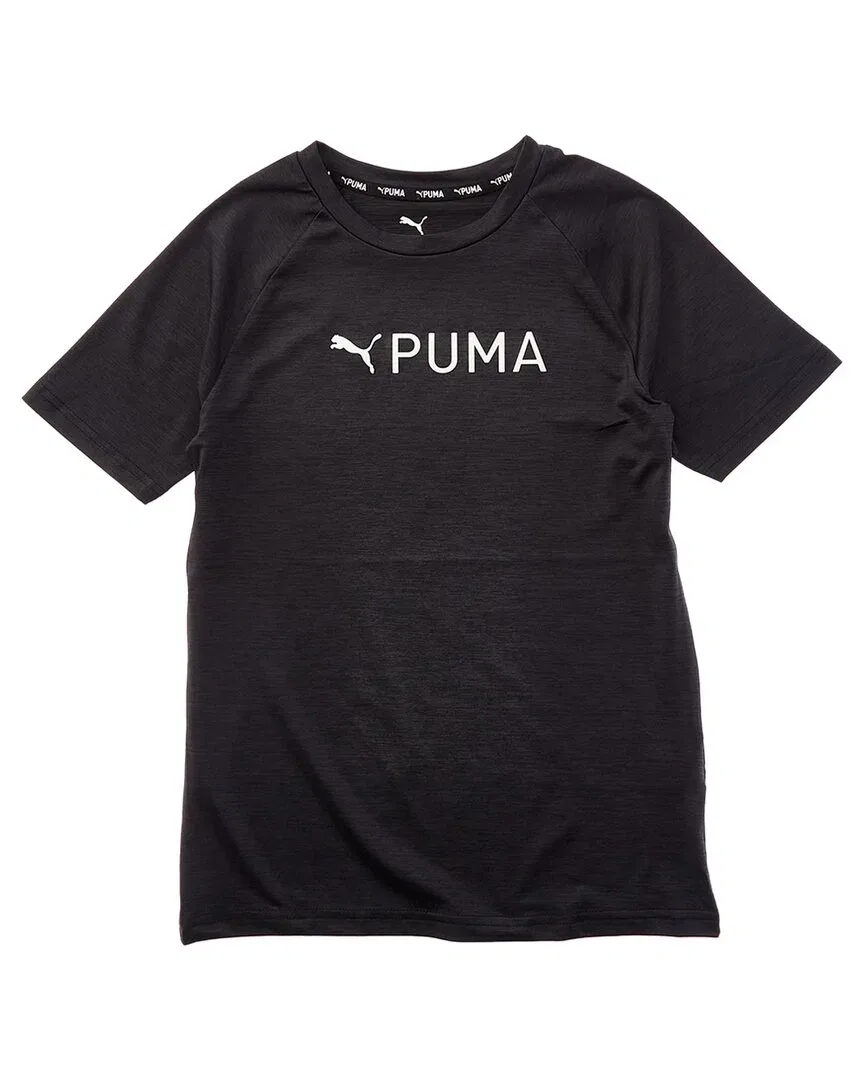 Детская футболка с длинным рукавом Active Essentials Pack Performance Puma, черный — фото 2