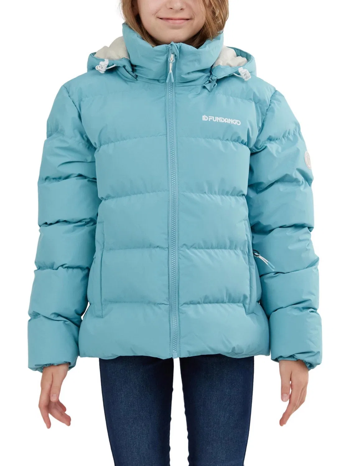 Детская куртка с утеплителем Amber Jr. Jacket Fundango, Blau
