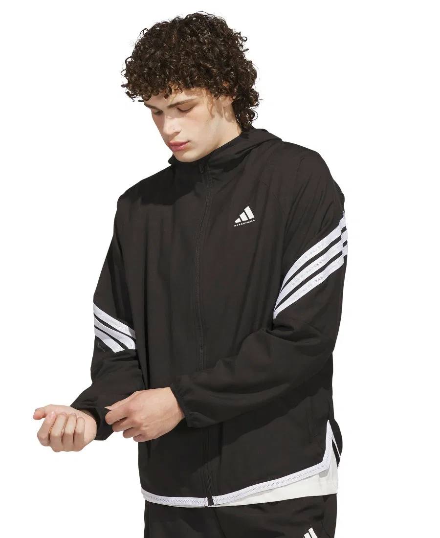 Куртка-ветровка Crazy Lite с капюшоном adidas, Black