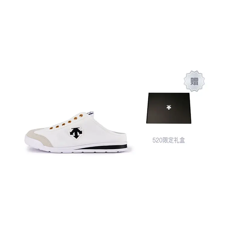 

Кроссовки DESCENTE Sport Style Lifestyle Shoes Unisex Low-top, черный/белый