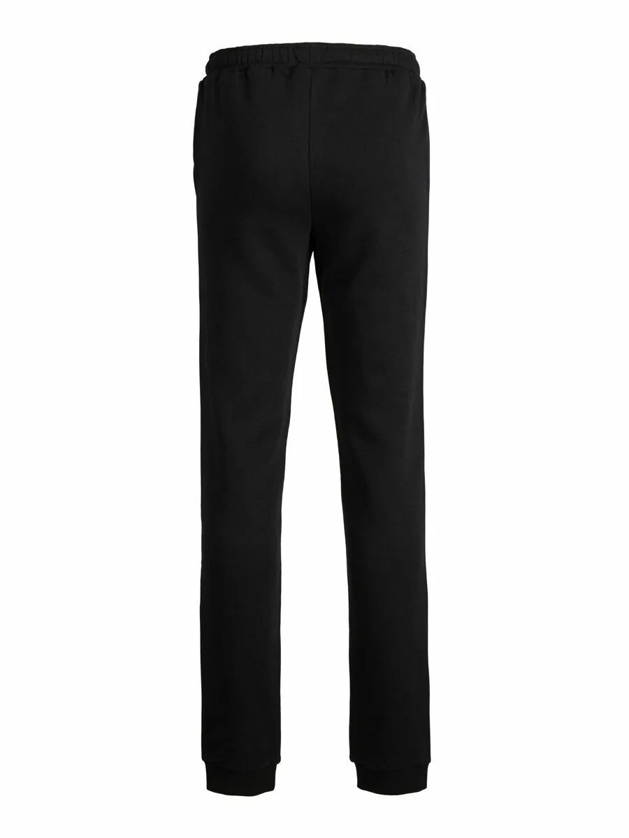 Детские зауженные брюки 'JJIGORDON' черного цвета Jack & Jones Junior — фото 2