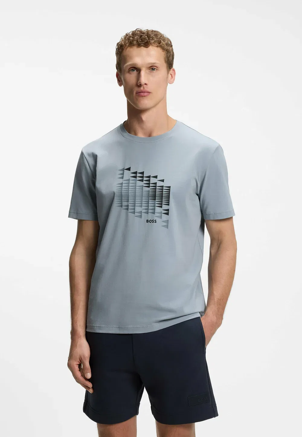 Флаг Ts_Network - футболка с принтом Boss, Dark Grey Six