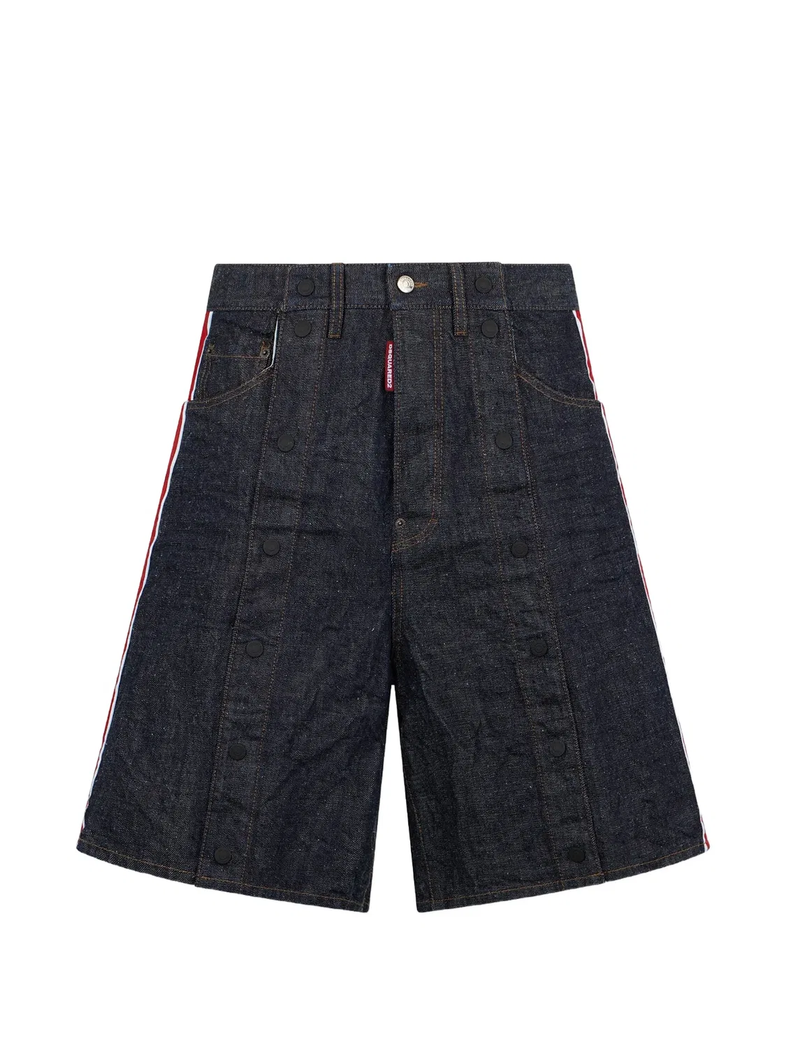 Джинсовые шорты Surfer синие DSQUARED2, синий