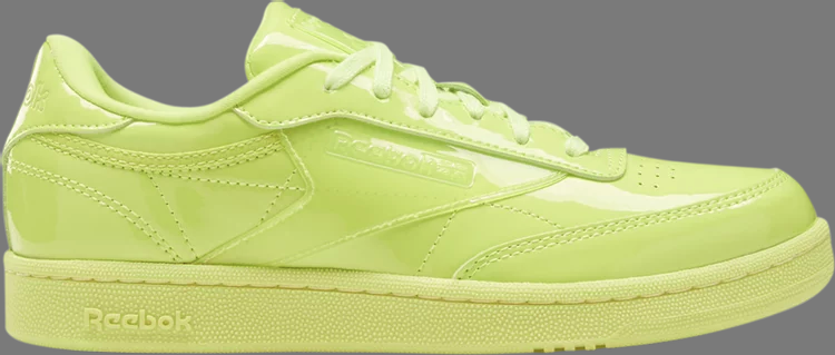 

Кроссовки cardi b x coated club c j 'high vis green' Reebok, зеленый, Зеленый;желтый, Кроссовки cardi b x coated club c j 'high vis green' Reebok, зеленый