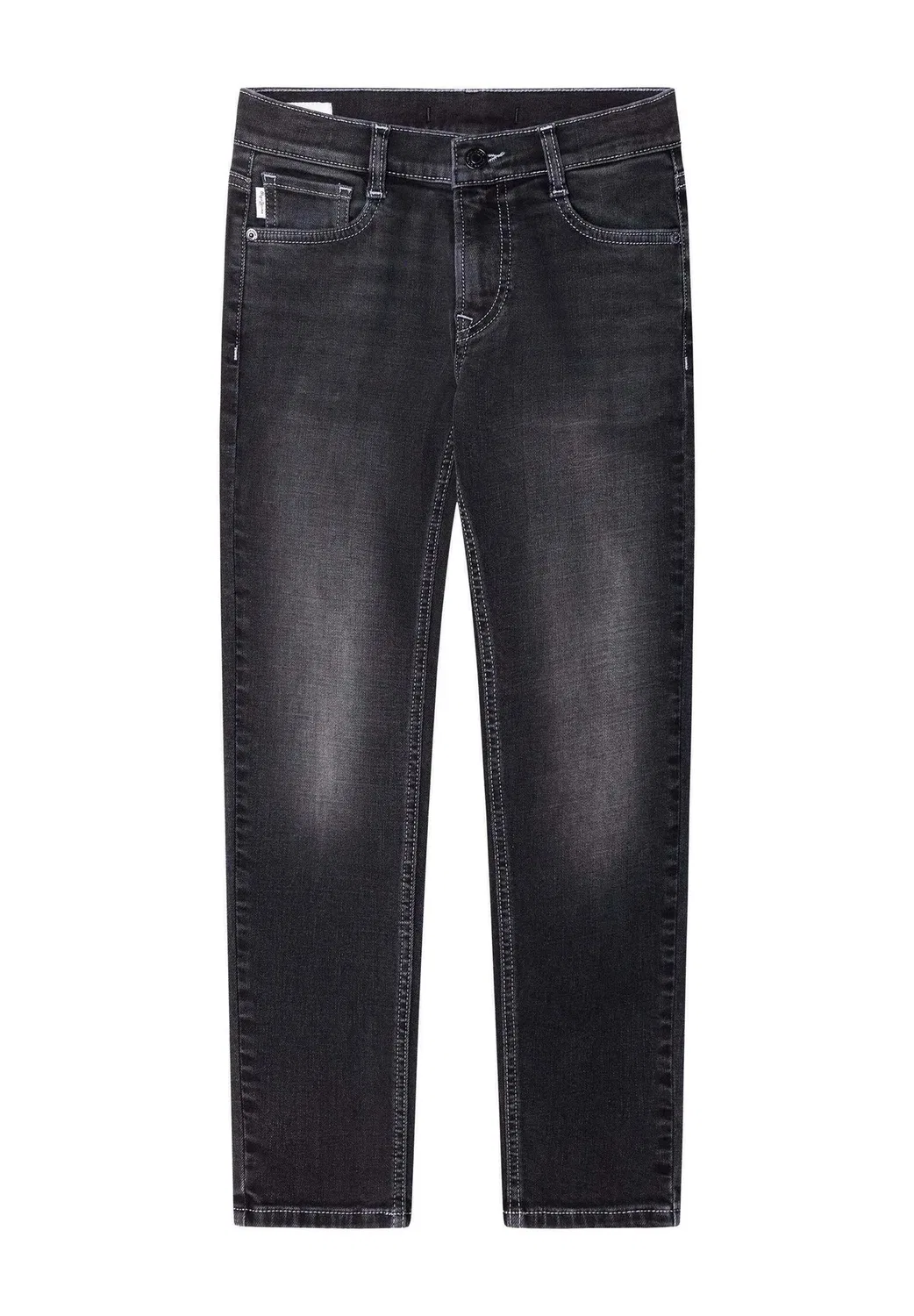 Прямые джинсы, выцветший черный цвет - джинсы зауженного кроя Pepe Jeans, Denim