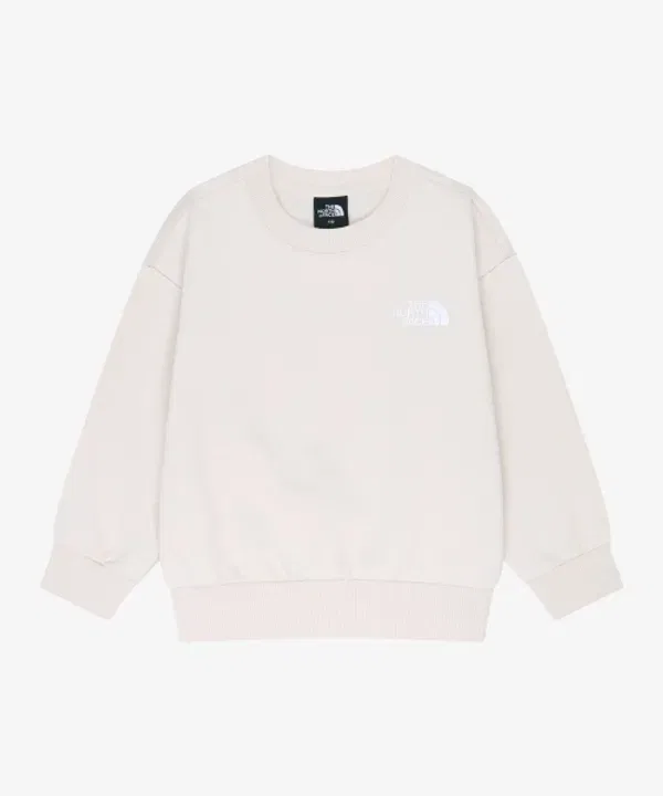 Свитшот детский Go To, The North Face Kids, коралловый