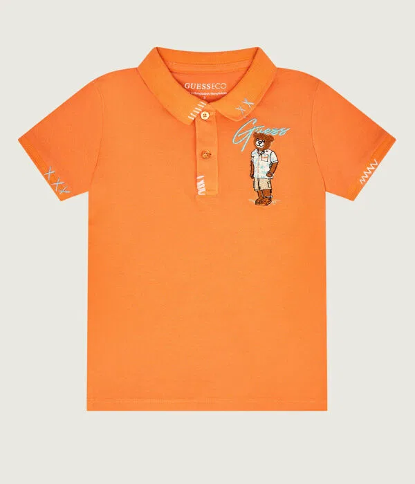 Детское поло для мальчиков хлопковое Polo Guess, Arancione
