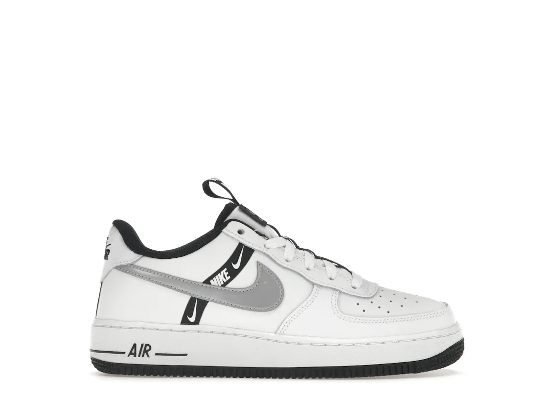 Детские кроссовки Lifestyle Nike Air Force 1 Low LV8 KSA, White/Black/Reflect Silver
