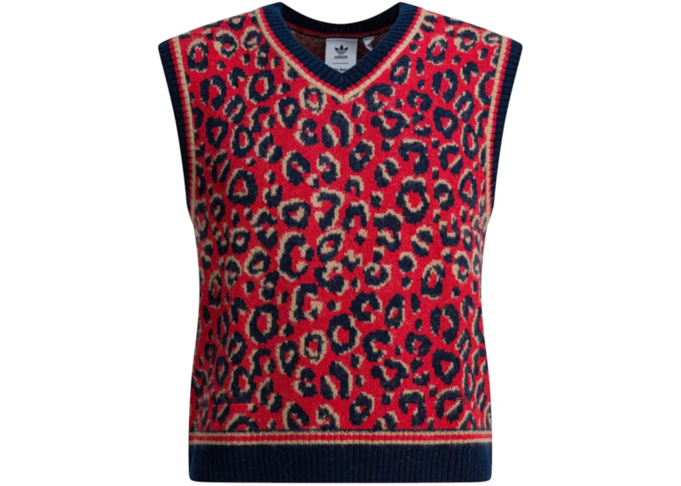Мужской жилет Adidas Wales Bonner Knit Vest, красный