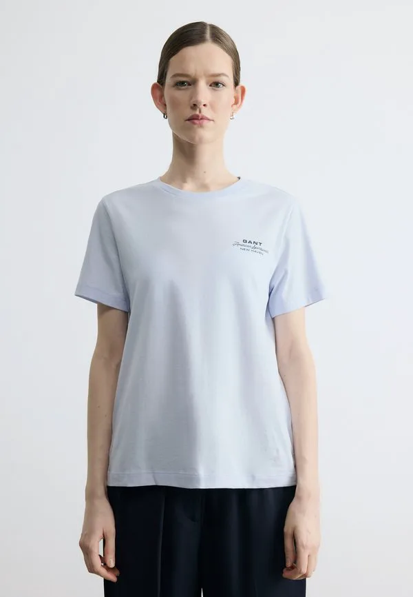

Футболка с графическим принтом Gant, Light Blue, Синий, Футболка с графическим принтом Gant, Light Blue