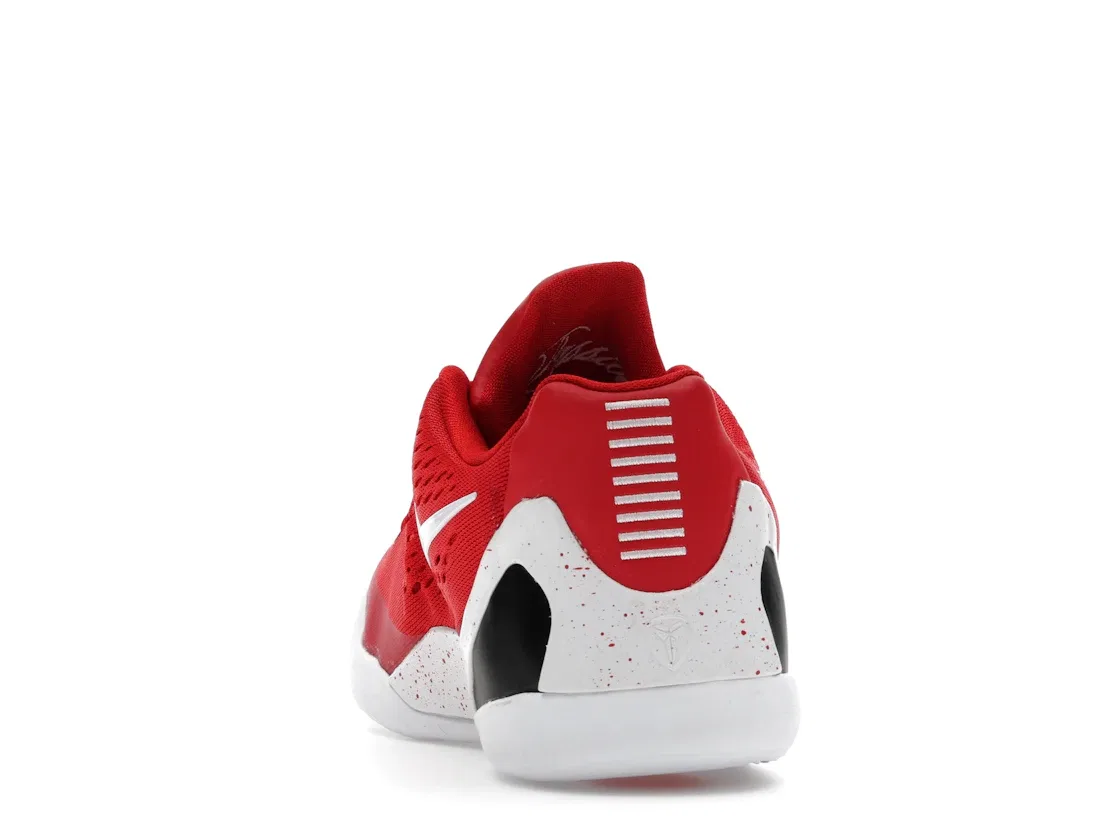 Детские кроссовки для баскетбола с низким верхом Nike Kobe 9 EM Low TB Nike, University Red/White/White — фото 4
