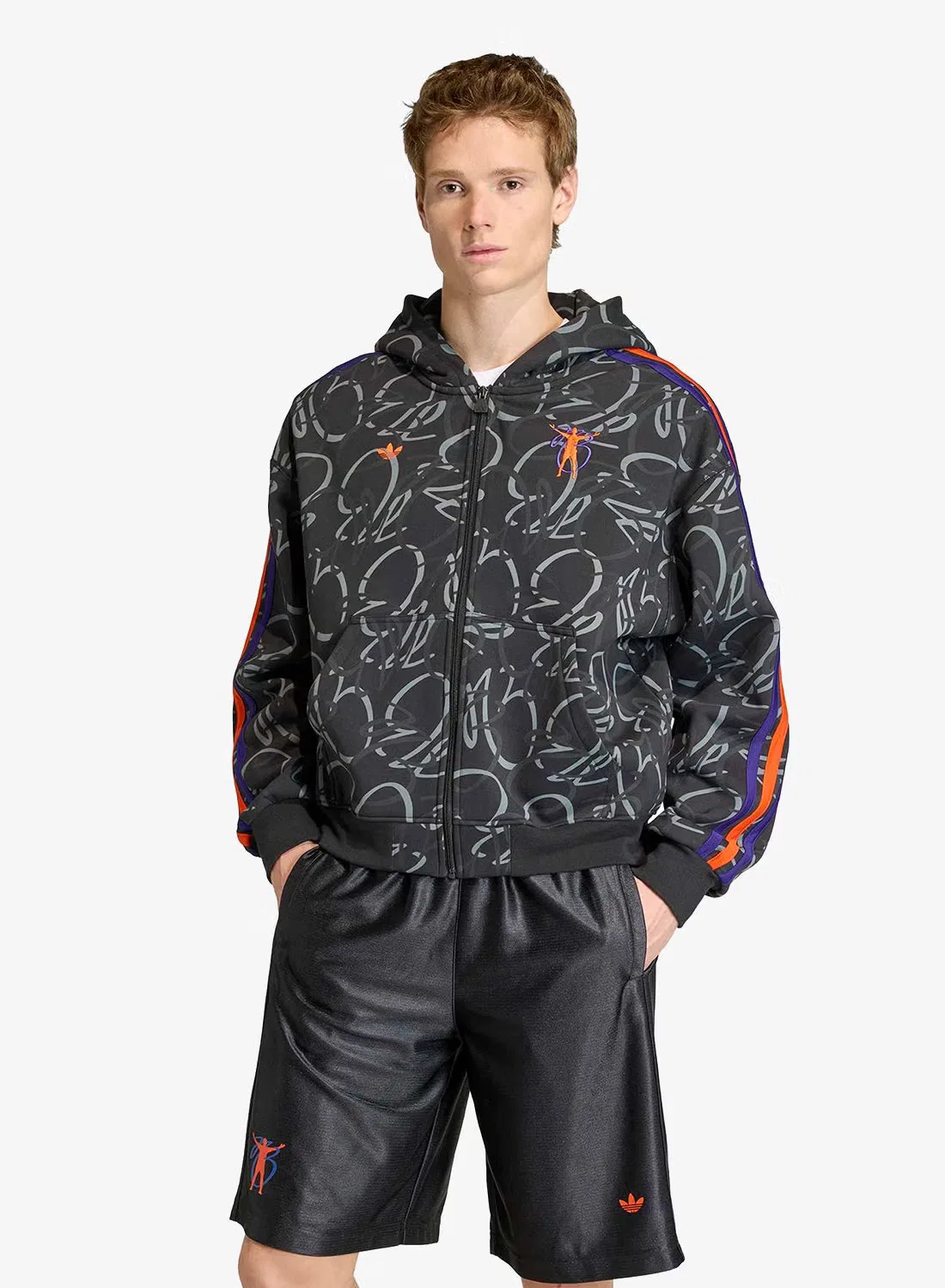 Худи с принтом Jude Bellingham Adidas, черный