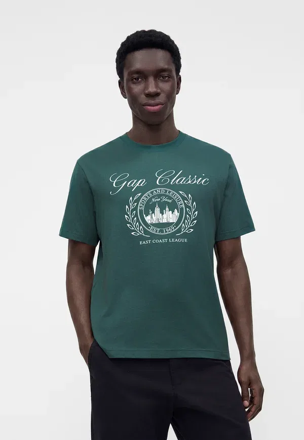 Футболка хлопковая Gap — фото 4