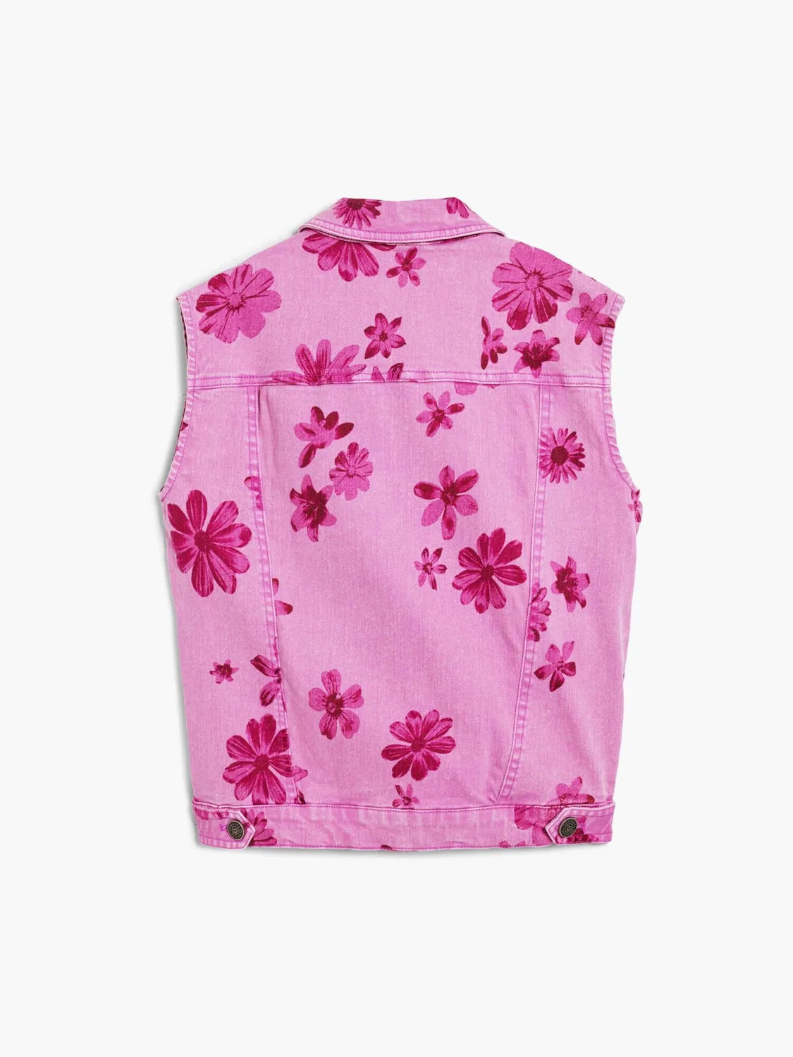 Жилет Desigual розового цвета — фото 2