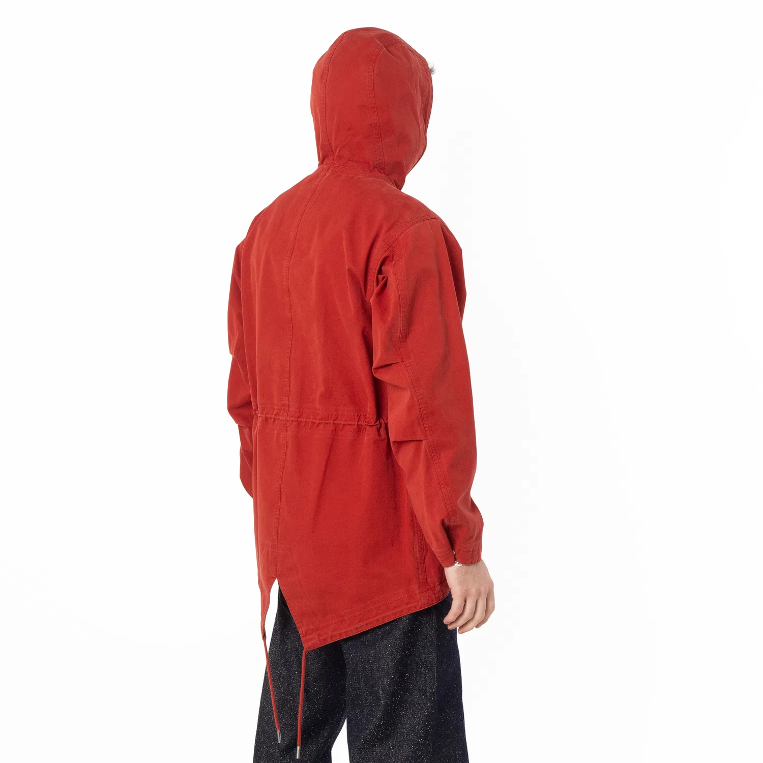 Парка мужская из хлопка Bonded Cotton Parka Burberry, Rust — фото 4