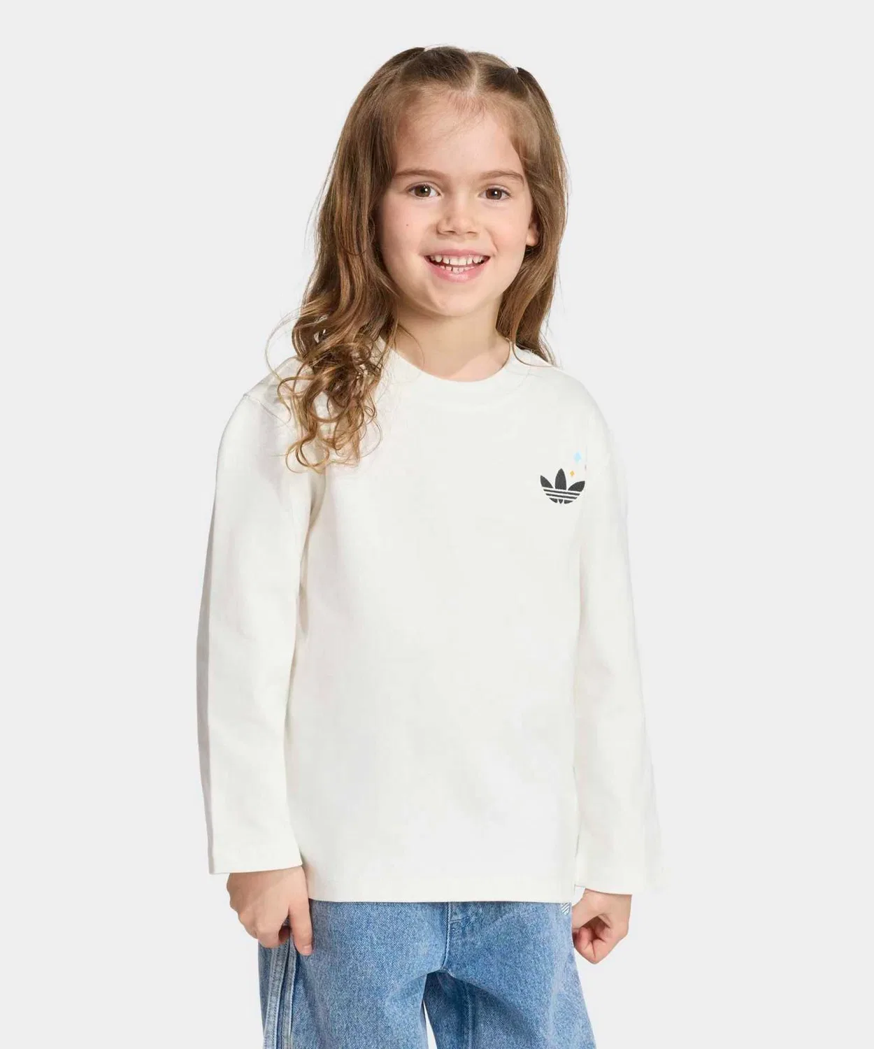Детская футболка с длинным рукавомCare Bears x Adidas Originals Adidas, White — фото 4