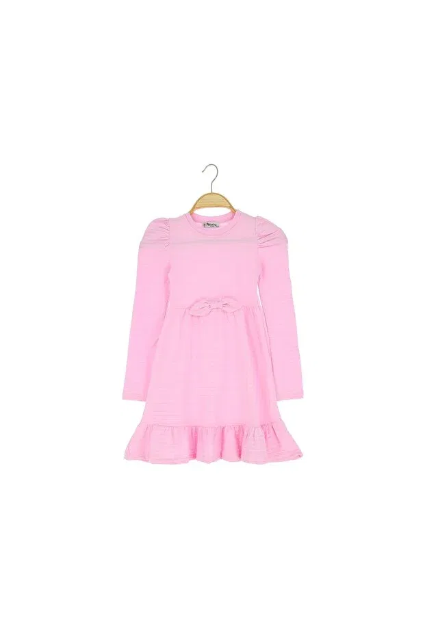 Детское платье для девочек хлопковое Erol, Light Pink