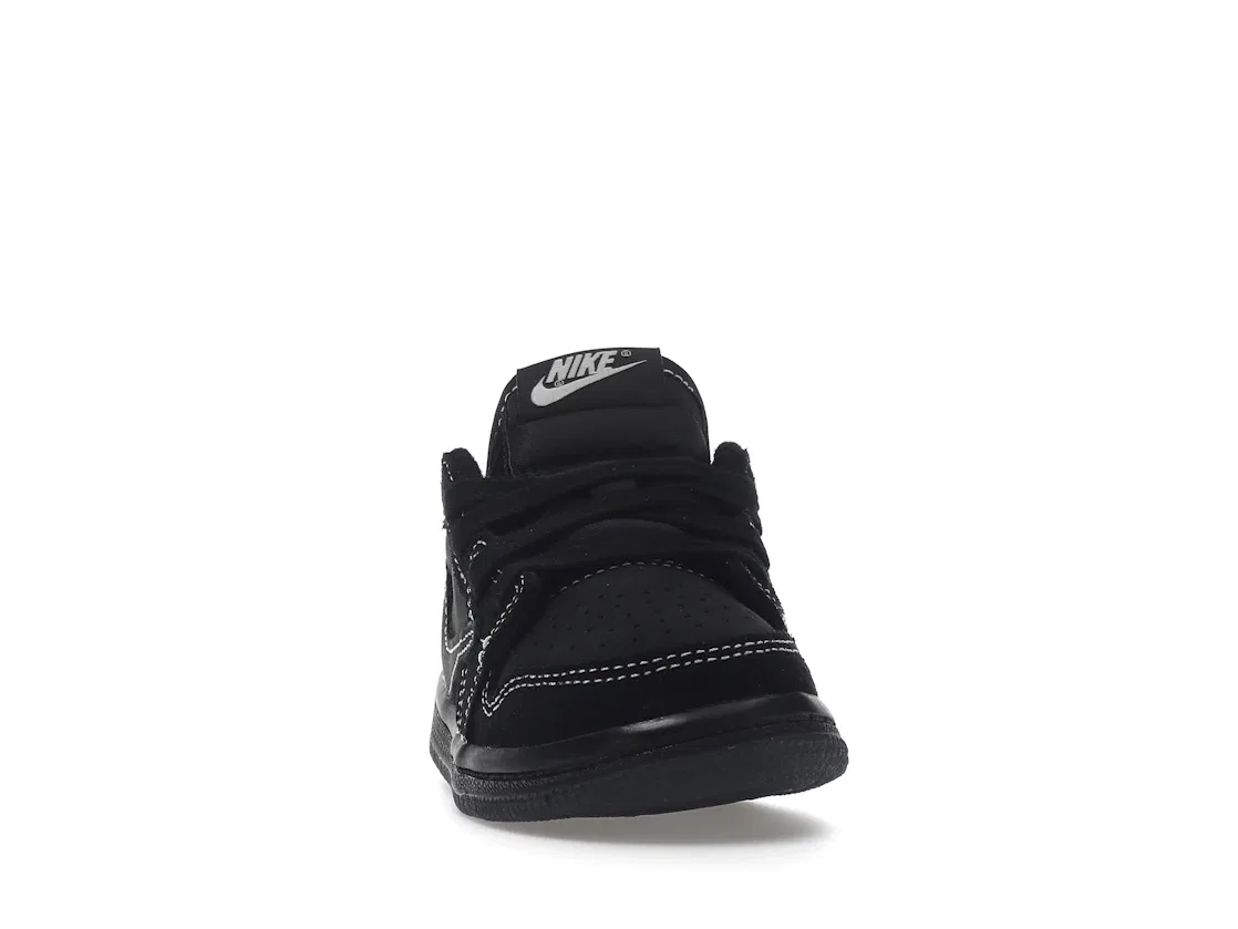 Детские кроссовки с низким верхом Jordan 1 Retro Low OG SP Travis Scott Black Phantom, Black/Phantom/Ale Brown/Racer Blue/Team Orange — фото 2