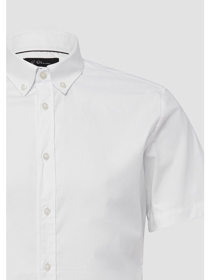 

Рубашка s.Oliver BLACK LABEL, белый