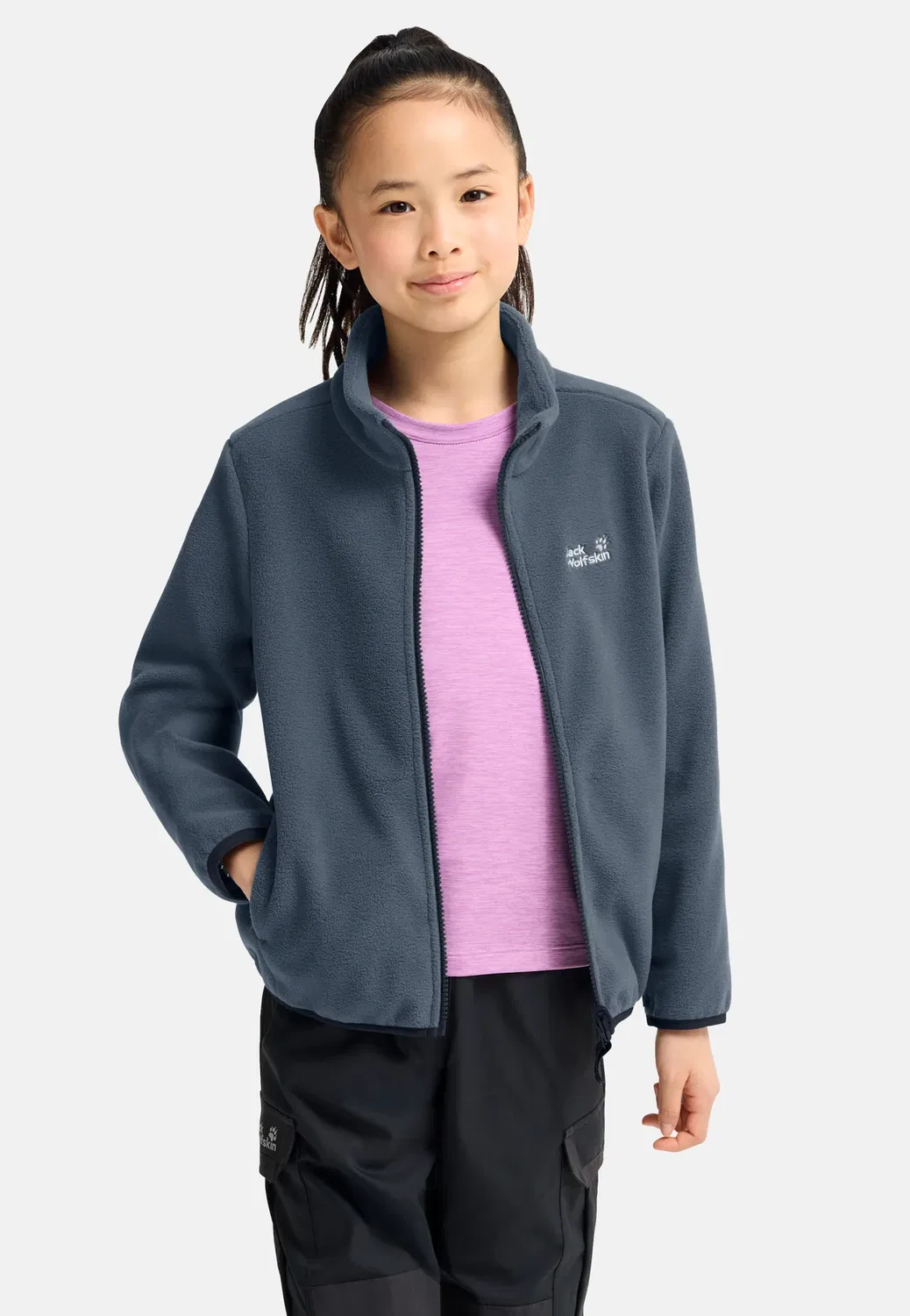 Куртка унисекс Taunus из флиса Jack Wolfskin, Midnight Sky — фото 2