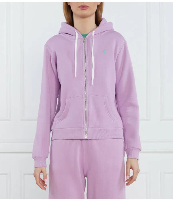 Женское худи Relaxed Fit Polo Ralph Lauren, фиолетовый