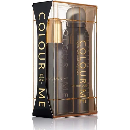 Парфюмерный набор женский Colour Me Gold Femme Milton-Lloyd