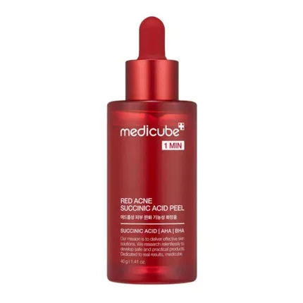 Пилинг с янтарной кислотой Medicube Red Acne Succinic Acid, 40 г
