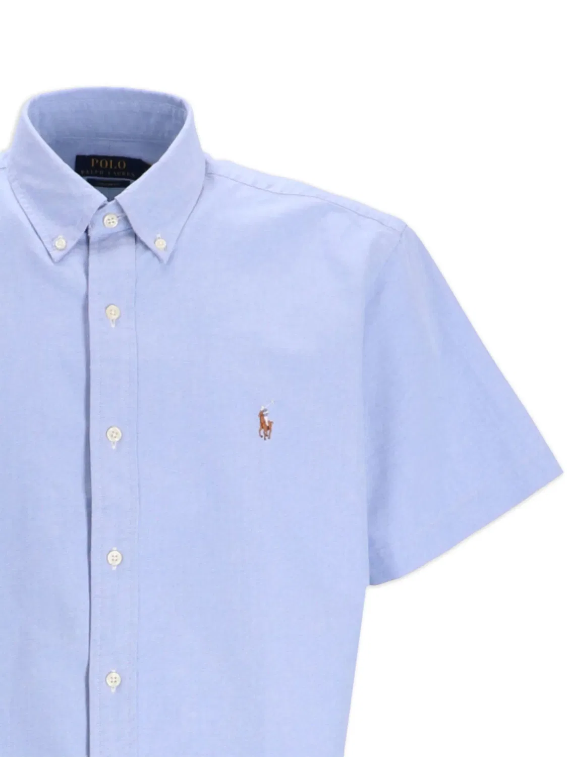 Рубашка с коротким рукавом и мотивом пони Polo Ralph Lauren, синий — фото 2