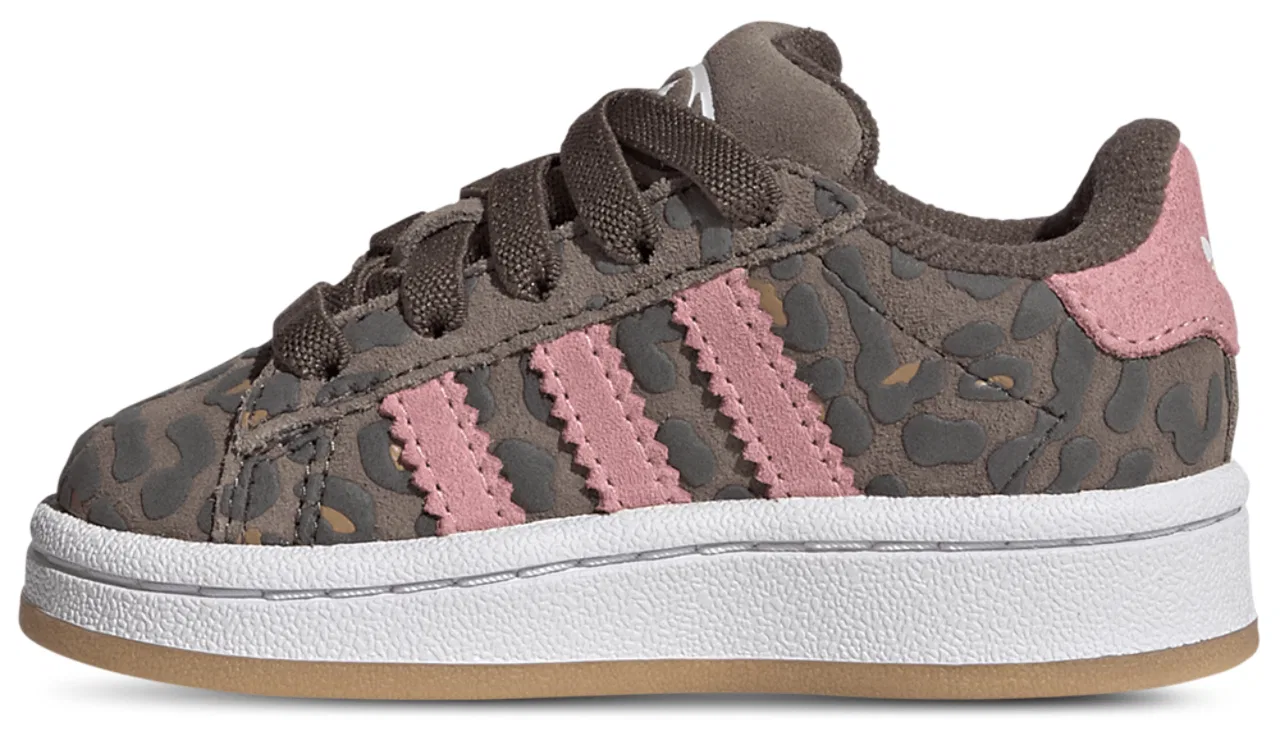 Кеды для мальчиков Campus 00s CF EL Adidas, цвет Earth Strata/Footwear White/Glow Pink — фото 2