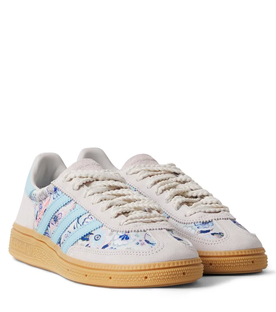 Кроссовки Handball Special из коллаборации с Liberty London Adidas Originals Kids, синий