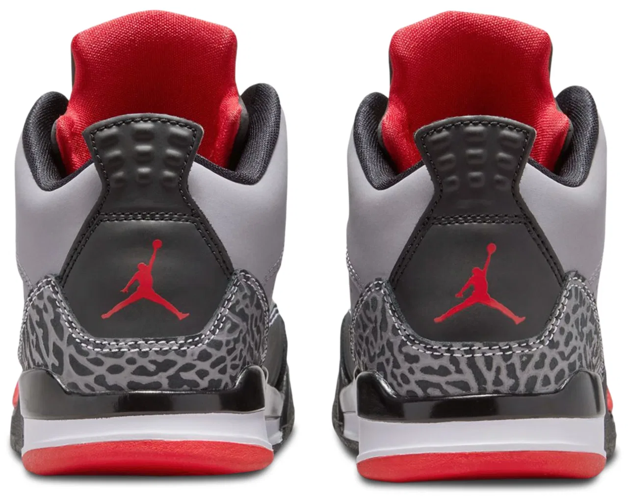 Кроссовки для мальчиков Son Of Mars Low Jordan, цвет White/Grey/Red — фото 3