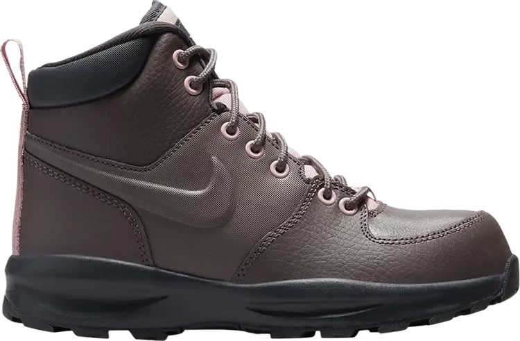 Ботинки Nike Manoa Leather GS 'Violet Ore', фиолетовый