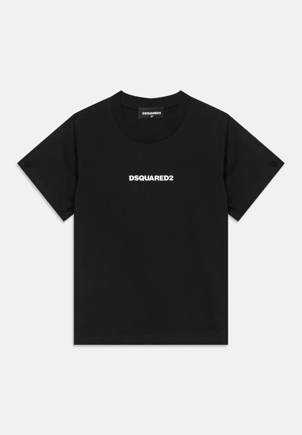 Свободный крой, унисекс - базовая футболка Dsquared2, черный