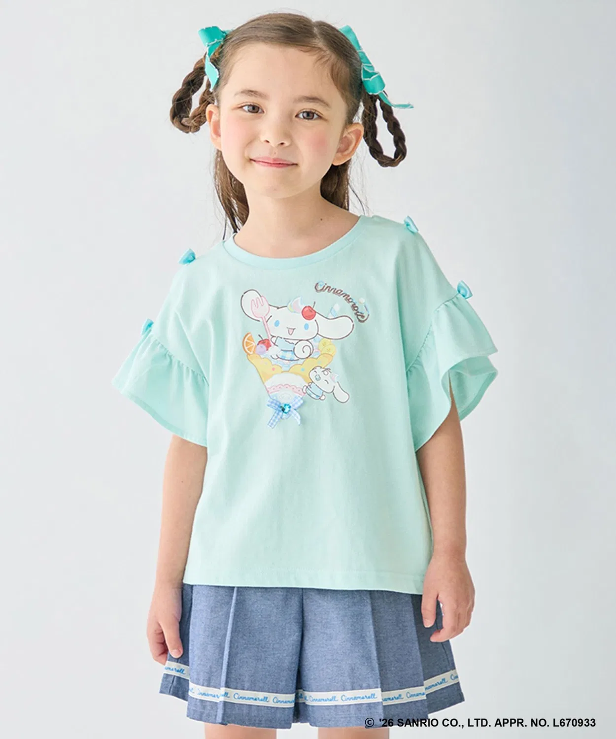 Детская футболка с длинным рукавомс принтом Sanrio Characters ANY